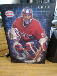 COLLECTIBLE NHL HOCKEY MONTREAL THEO WALL PICTURE