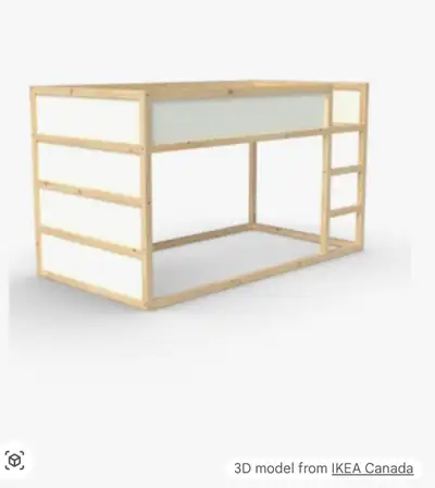 free twin loft bed, View more