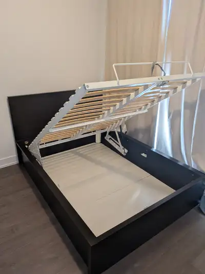 ikea full double bed Malm push up (retail price 530), View more