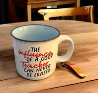 Teacher Mug The influence Of A Good Teacher Can Never Be Erased