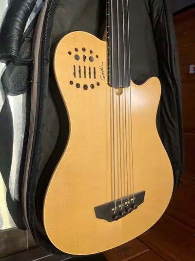 Godin A4 SA Fretless Bass Guitar, View more
