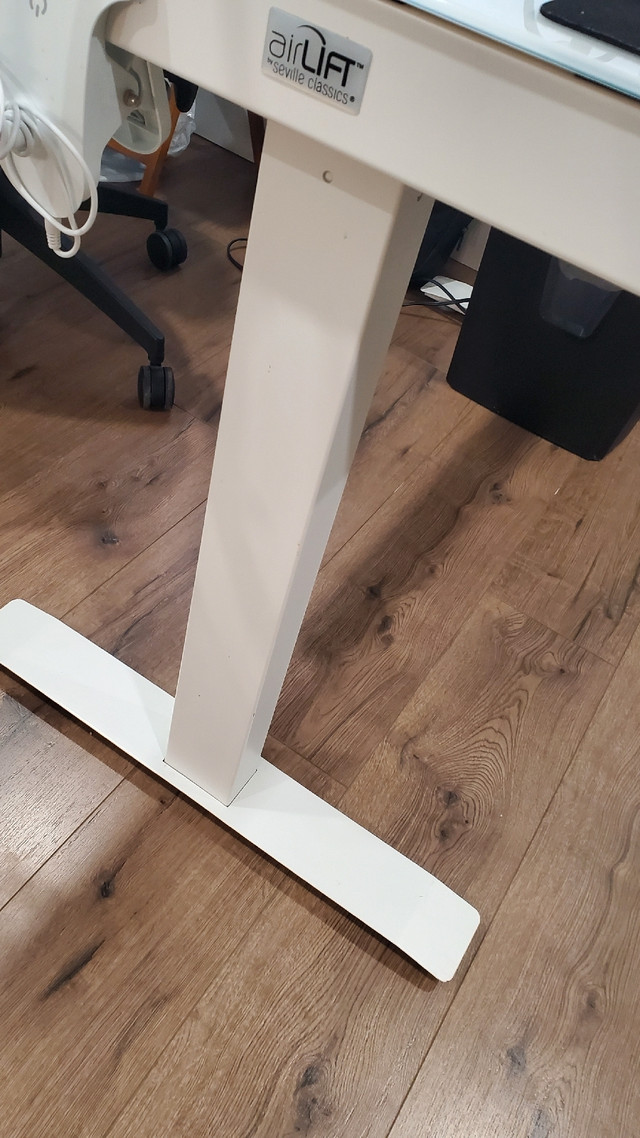 Standing desk adjustable desk with drawer airlift Desks Guelph Kijiji