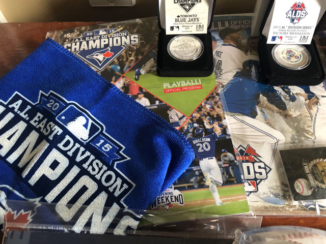 2015 & 2016 Toronto Blue Jays playoff memorabilia in Arts & Collectibles in Mississauga / Peel Region - Image 2