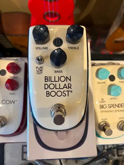 Danelectro Billionaire Billion Dollar Boost pedal, View more