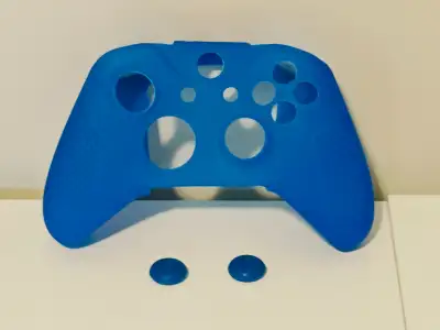 Silicon Cover with  Grips - Xbox One Wireless Controller - Blue, View more