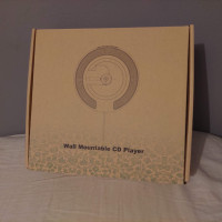 Wall Mounted Portable CD Player with Bluetooth NEW BNIB