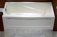 Mirolin TUCSON Tucson L 60Lx32Wx20H White Acrylic New Boxed