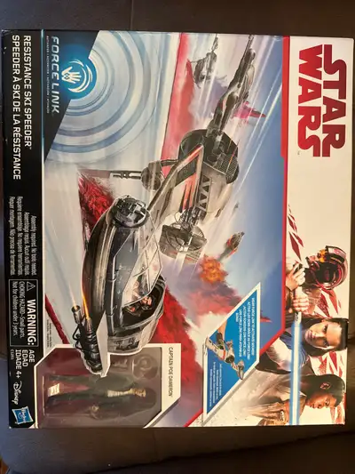 Hasbro Star Wars Resistance Ski Speeder Force Link-Never Opened, View more