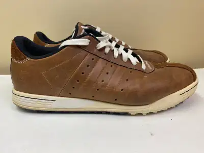 Adidas AdiCross II Leather Golf Shoes - Mens Brown Size 10.5, View more