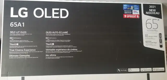 LG OLED TV 65 inches in TVs in Markham / York Region - Image 2