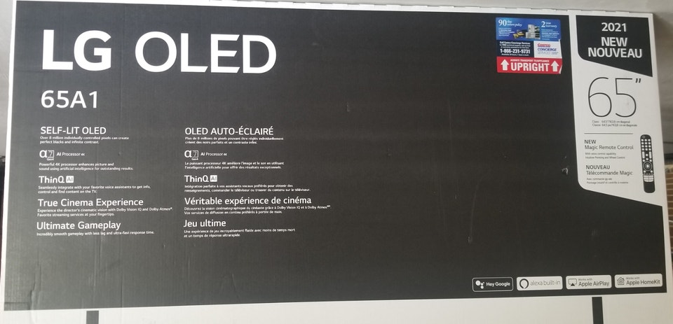 LG OLED TV 65 inches | TVs | Markham / York Region | Free local ...