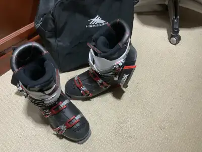 185cm Head Skis; Rossignol Boots size 9.  , View more