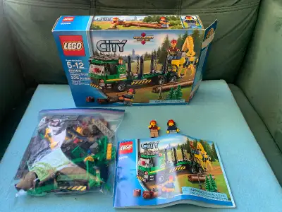 Retired set 60059 logging truck Complete as pictured with box and instructions Pick up in Abbeydale...