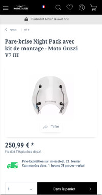 Moto Guzzi  V 7 (***Accessoires***)