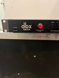DBX 120x subharmonic synthesizer