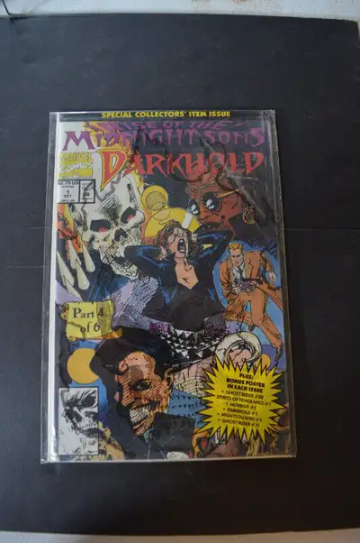 Marvel comics Darkhold 1 bagged with poster, View more