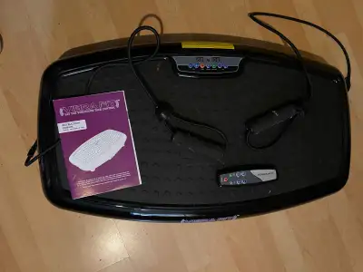 Vibrafit Slim. Comes with manual, remote, and DVD Lightly used.