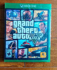 Grand Theft Auto V for xbox one (New & sealed)