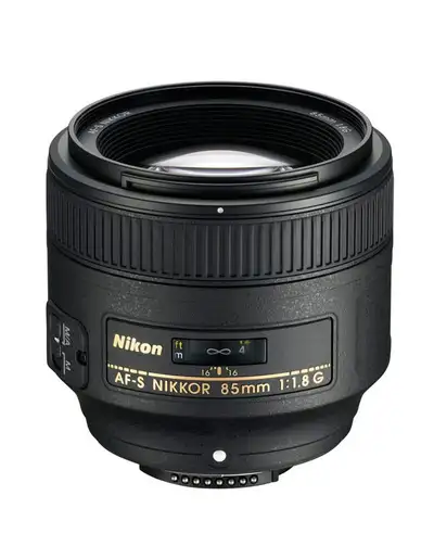 Nikon FX 85mm F1.8G Len, View more