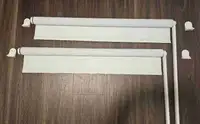 Blackout Roller Blinds, white, 86.4x195 cm (34x76 ¾ ")