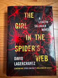 The Girl in the spiders web hardcover