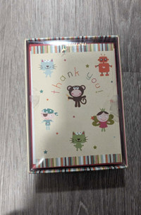 Brand New Package of Thank You Cards and Envelopes