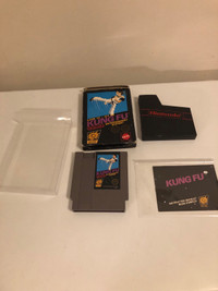 Kung Fu CIB for Nintendo NES Canadian version