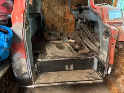 57 Chevy truck. A lot of the metal work is complete on the cab. New patch panels included. Comes wit...
