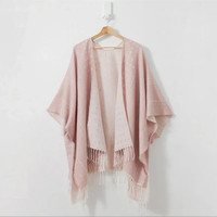 Gentle Fawn Kimono Wrap, Open Front Cardigan M/L (NWT)