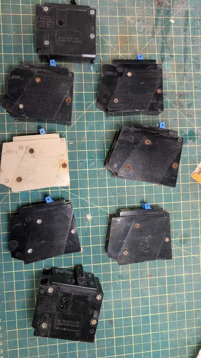 Used Westinghouse breakers - multiple amperages407649768513873921