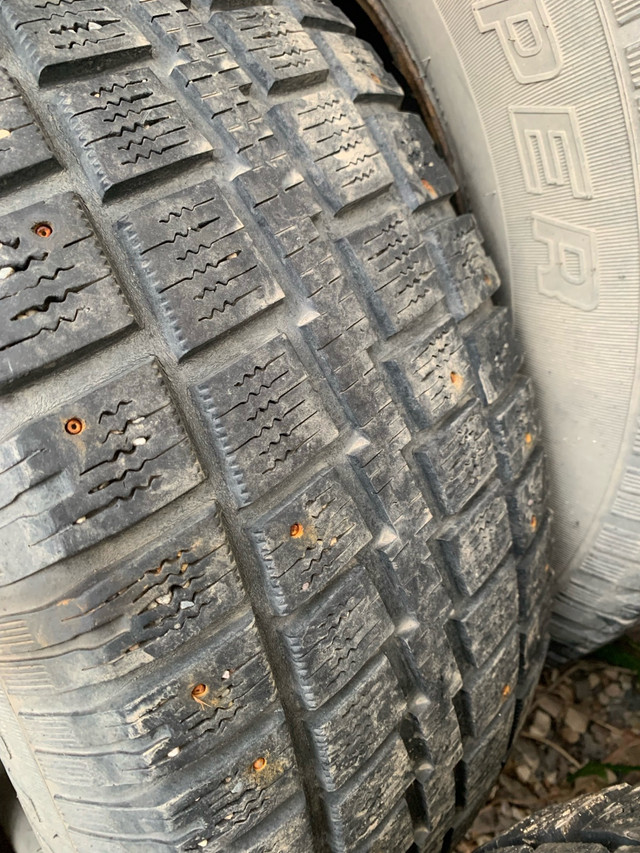 studded winter tires and rims in Tires & Rims in Fort McMurray - Image 2