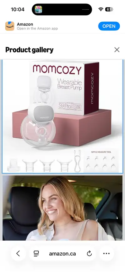 BNIB Momcozy S9 Pro Pump- BNIB, View more