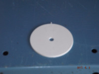 200 Plastic Discs -wall protection for hanging