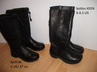 neuf bottes --  KEEN - or - BAFFIN -- size 6-6.5 US / 37.5 EU