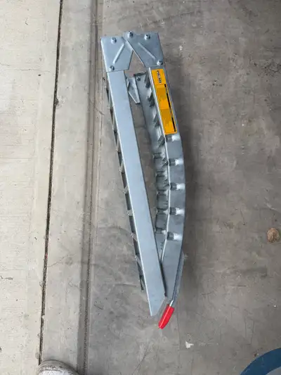 Basically brand new foldable motorcycle ramp 60$ OBO
