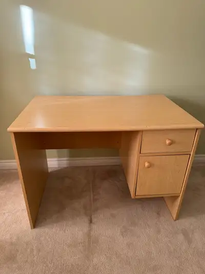 Study desk with storage and drawer, View more