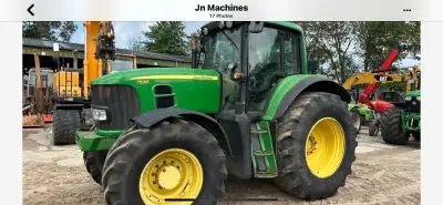 2007 John Deere 7530 FWA power qaud 7600 hr can install front and loader if required. Fully serviced...