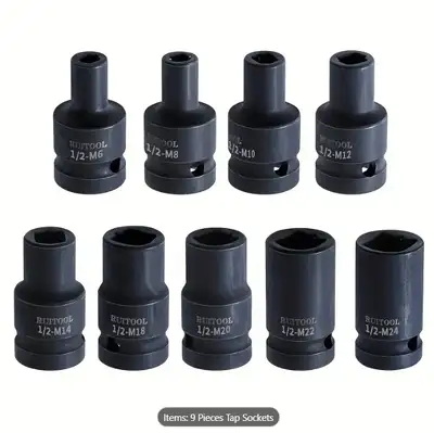 RUITOOL 1/2 Inch Drive Tap Socket Set, View more
