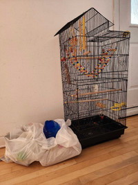 Cage pour oiseaux 