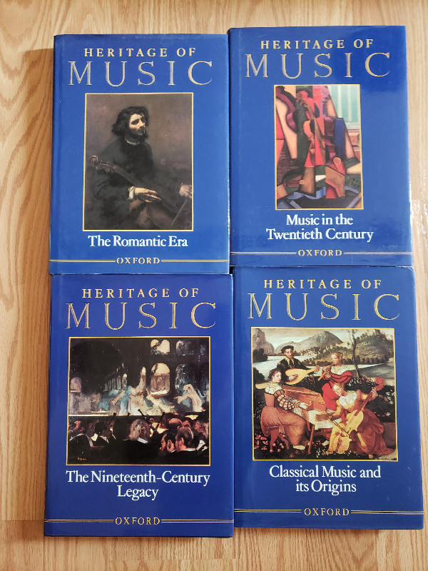 Heritage of music hardcover books in Non-fiction in Edmonton