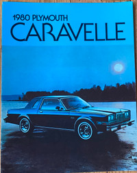 1980 PLYMOUTH CARAVELLE AUTO BROCHURE FOR SALE