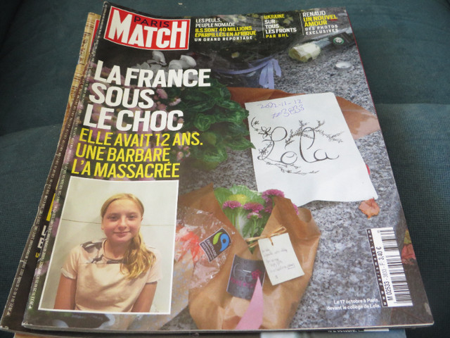 Journal - Revue Paris Match - 1 dans Autre  à Ville de Québec - Image 4
