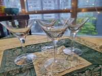Set of 4 Martini Glasses