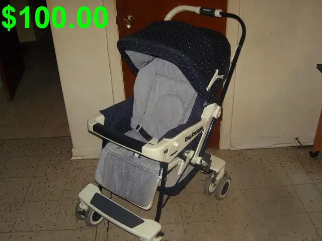 Poussette---Peg Perego---Stroller. in Strollers, Carriers & Car Seats in City of Montréal - Image 2