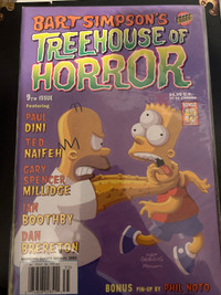 Simpsons Treehouse of Horrors #9 Comic BONGO Collector Booth 279