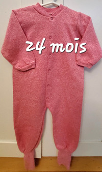 Pyjamas bébés 24 mois