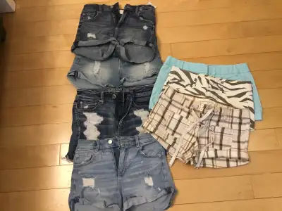 Variety Jean Shorts Size 1-3, View more
