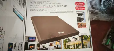 Terk Onmi-Directional Amplified Flat Digital Outdoor Antenna FDT, View more