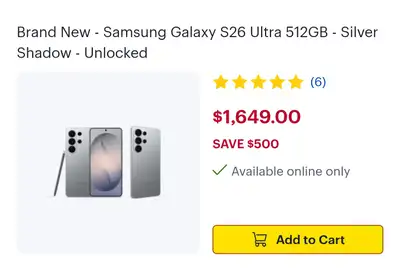 Samsung s26 ultra, View more