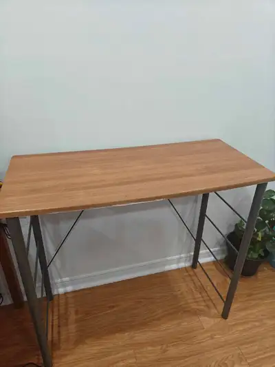 High Table with solid metal legs and support, View more